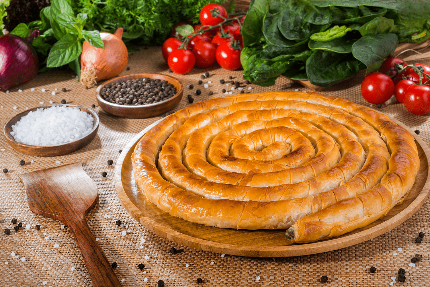 Picture of SPINACH TRAY PASTRY